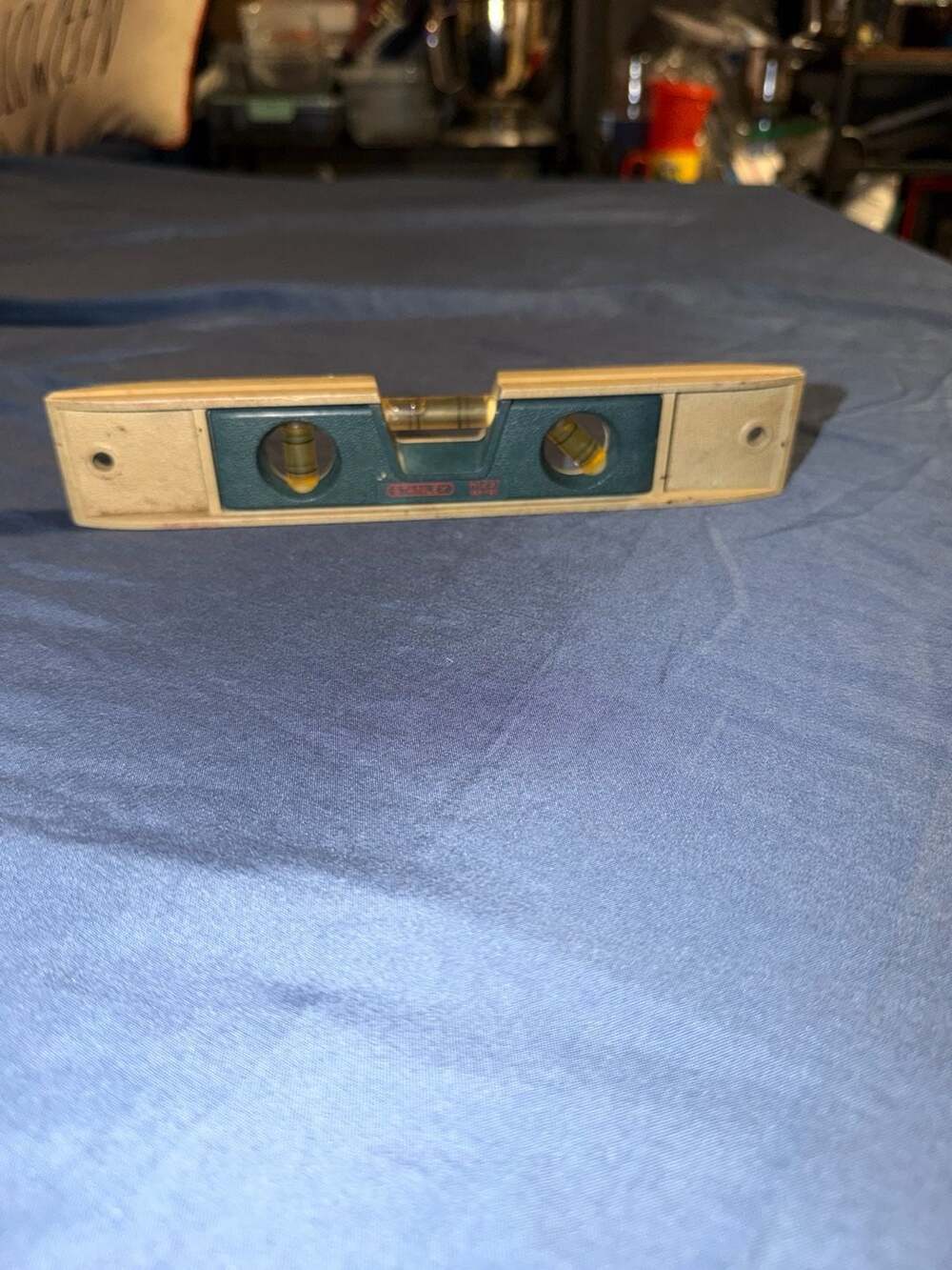 Vintage Stanley H1291 Torpedo Level 3-Vial Tool‎ Made in USA